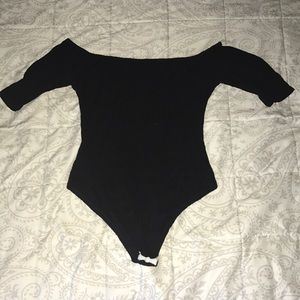 Off the shoulder bodysuit